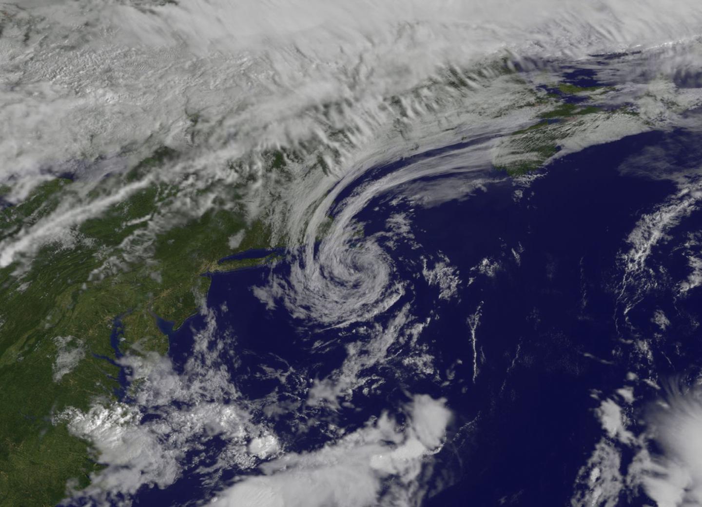 GOES Image of Hermine