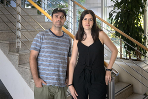 Researchers Oscar Fernandez Capetillo and Laura Sanchez Burgos