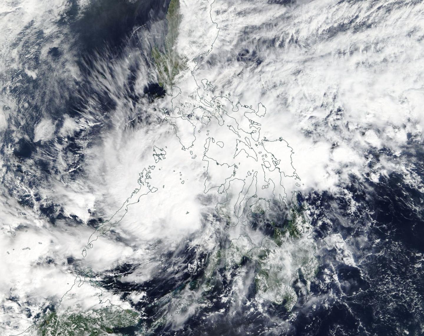 Satellite image of TD01W