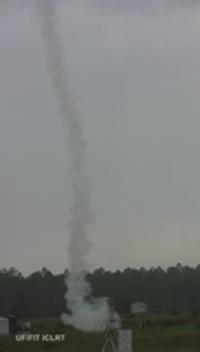 Rocket-Triggered Lightning Event, July 14, 2014