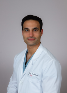 Nima Nassiri, MD, is a urologic surgeon and researcher with the Keck School of Medicine of USC and a collaborator on the clinical trial to perform the world’s first human bladder transplant.