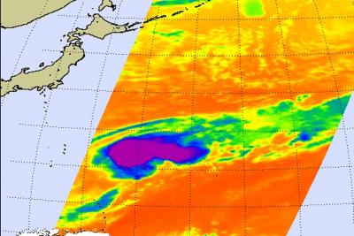 NASA's Infrared Look at Nepartak's Thunderstorms