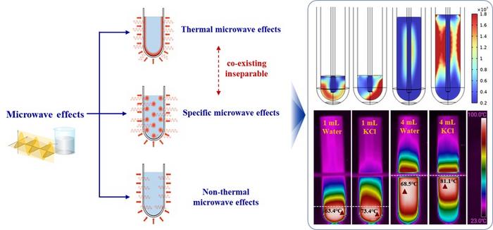 HOW THE SOLUTION VOLUME AND TYPE AFFECT THE MICROWAVE HEATING