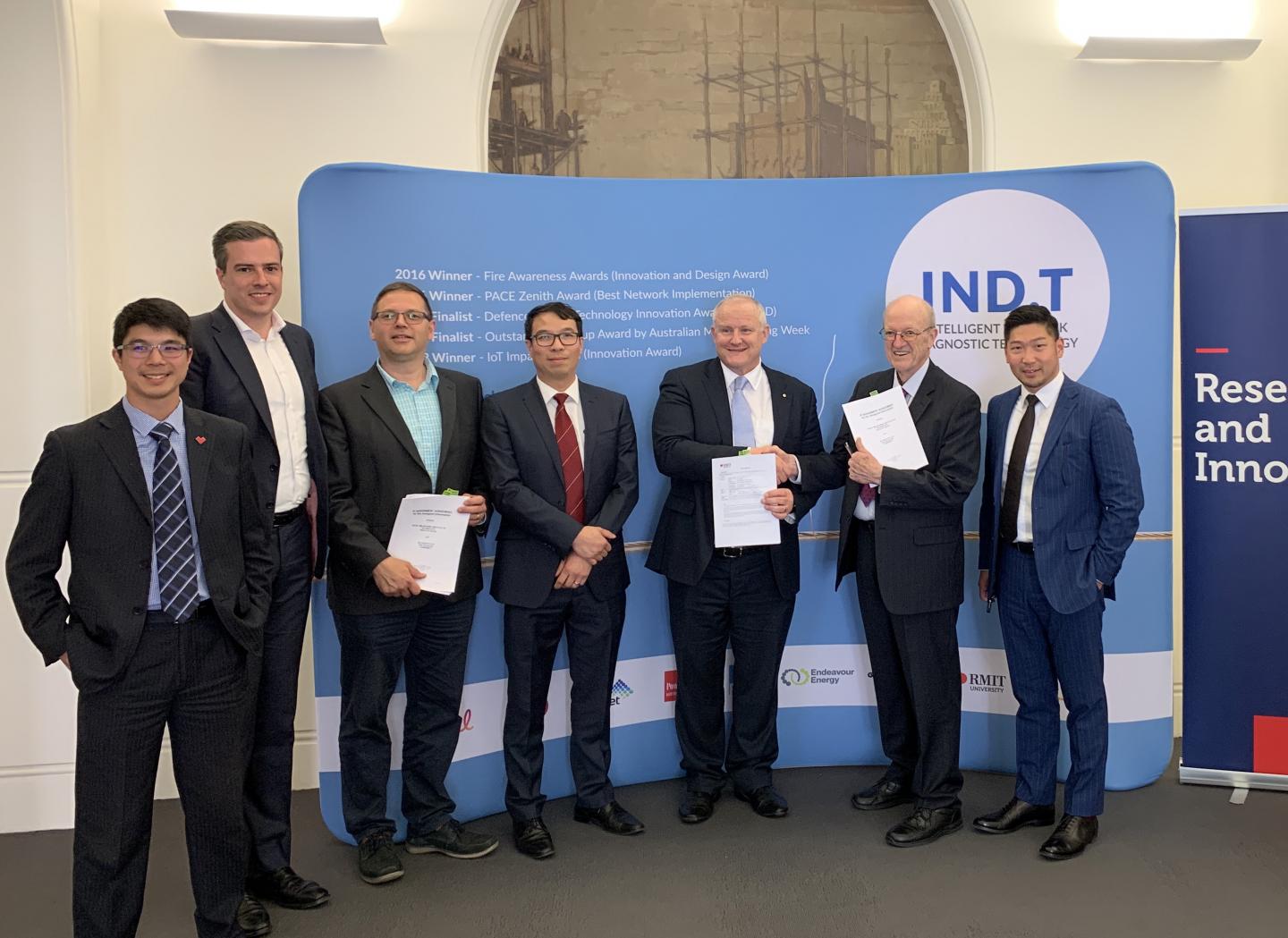 RMIT University and IND Technology Sign the Research Commercialization Agreement