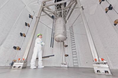 Inside the LUX Dark Matter Detector