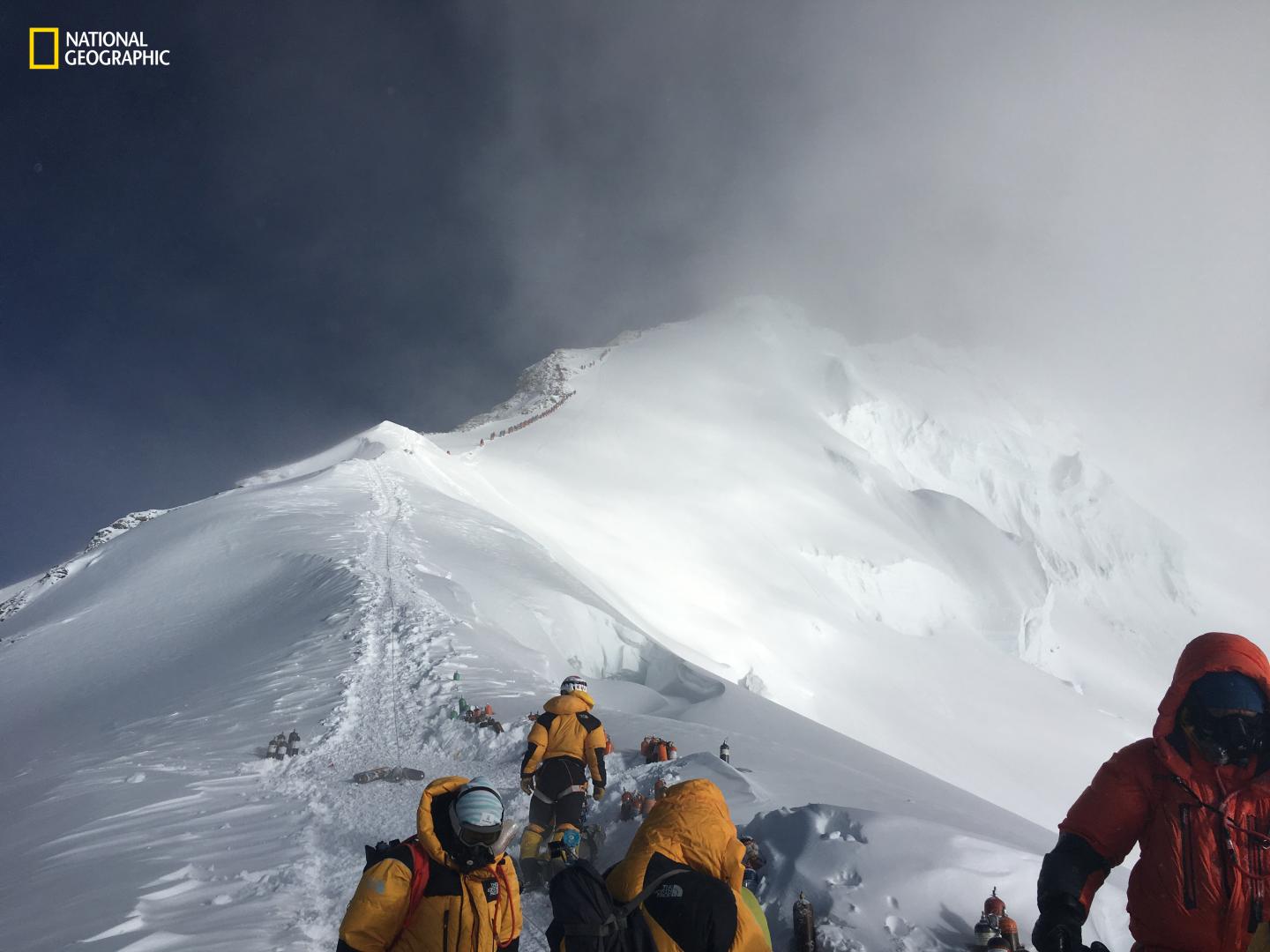 Searching for microplastics on Mount Everest