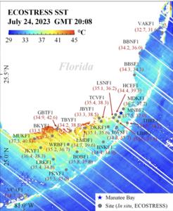 ECOSTRESS dataset image