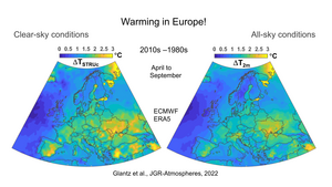 Warming in Europe