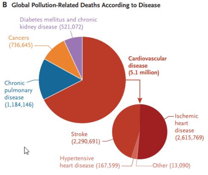 Pollution & Cardiovascular Deaths