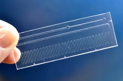 Microfluidic Flu-Detection Chip Developed at Boston University