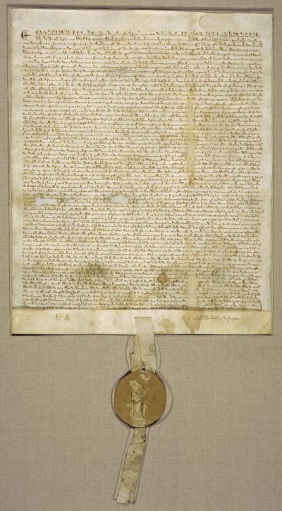 The US Copy of the Magna Carta