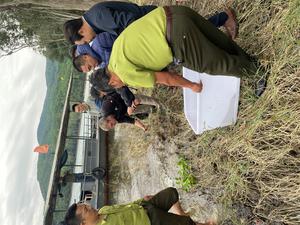 Release of the spotted softshell turtles
