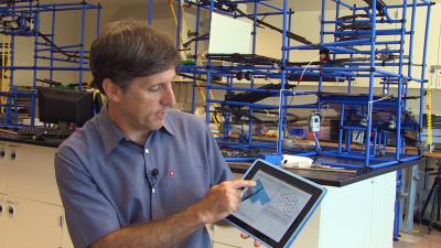 Professor Explains How iPad App Works