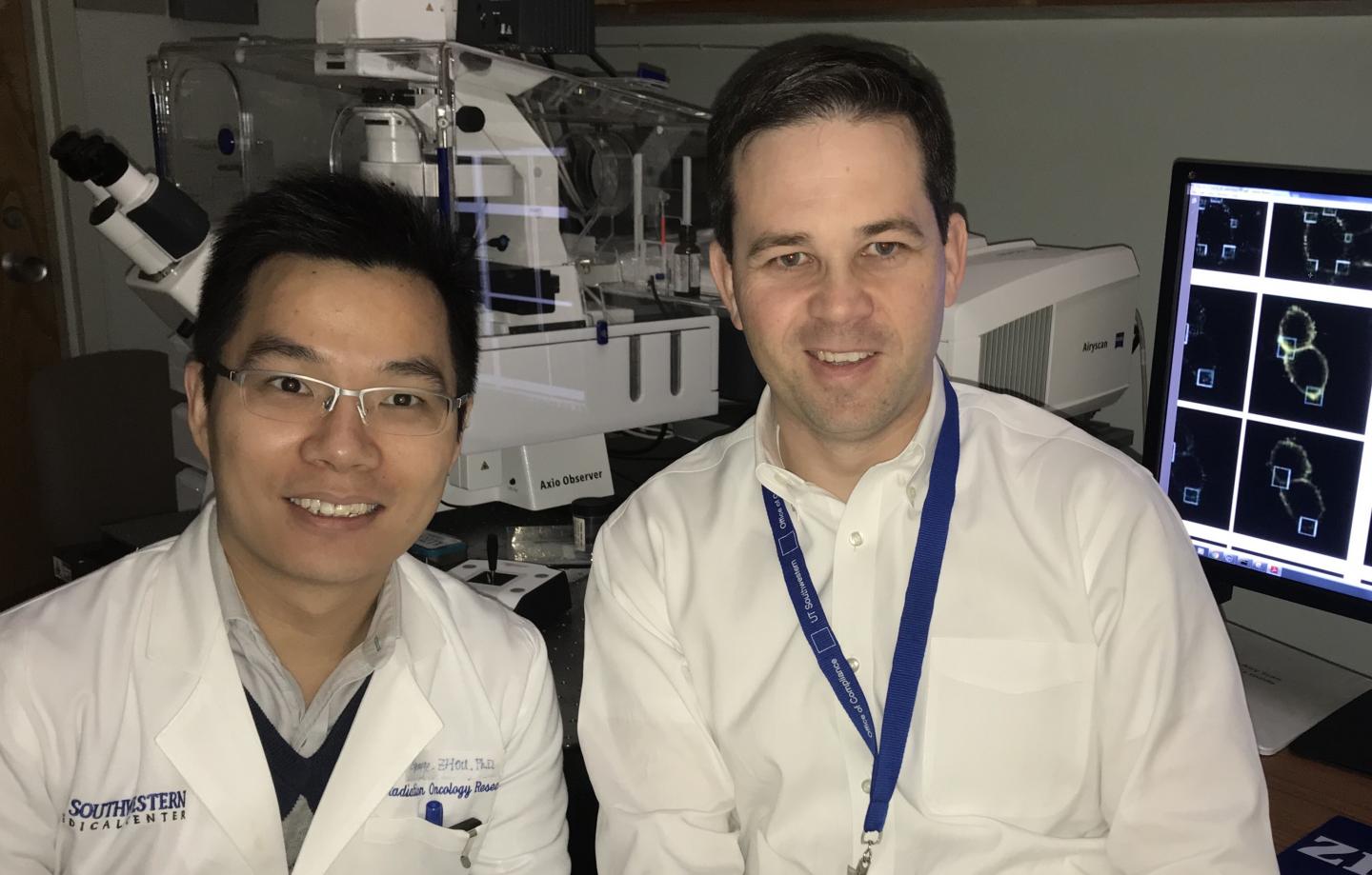 Drs. Westover and Zhou, UT Southwestern Medical Center  