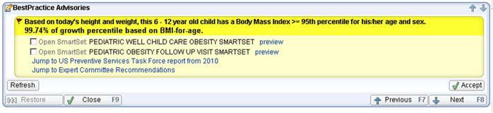 Electronic Medical Record Alert