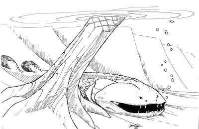 Artist's Rendering of Newly Discovered Arctic Fish