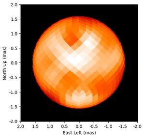 New View of North Star Reveals Spotted Surface New View of North Star Reveals Spotted Surface