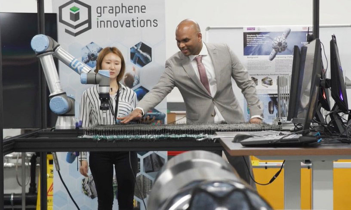 Graphene meets robots as automation is combined with advanced materials