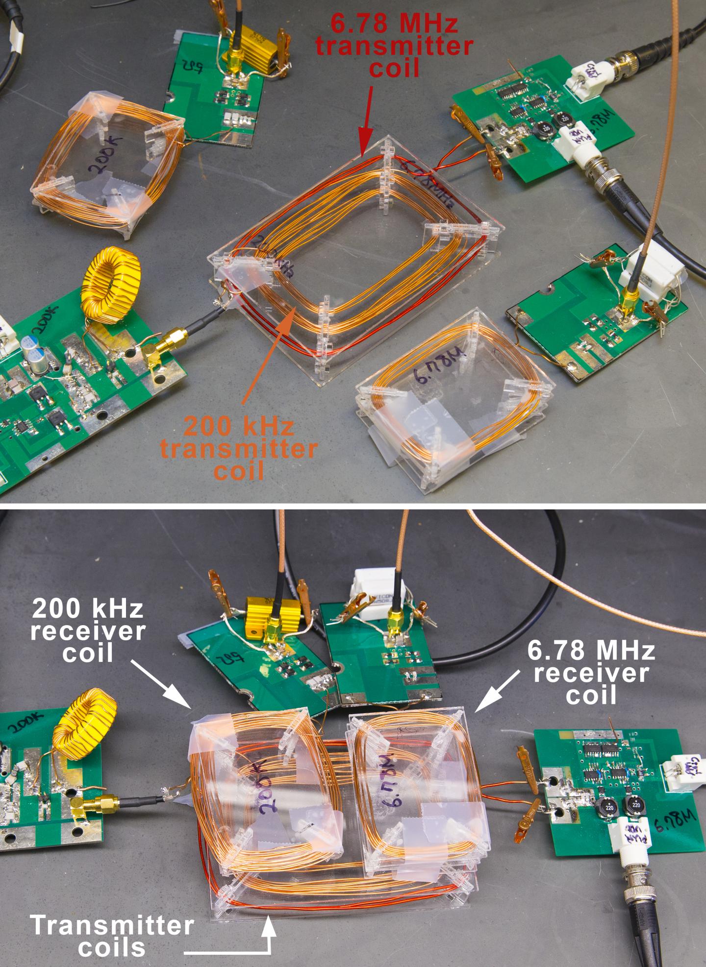 Dual Frequency Wireless Charging Platform