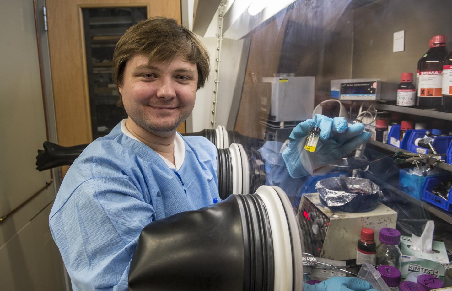 Heated Liquid Turns into Semiconductor Solder