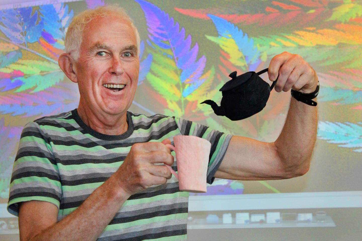 Barnsley's Fractal Teapot