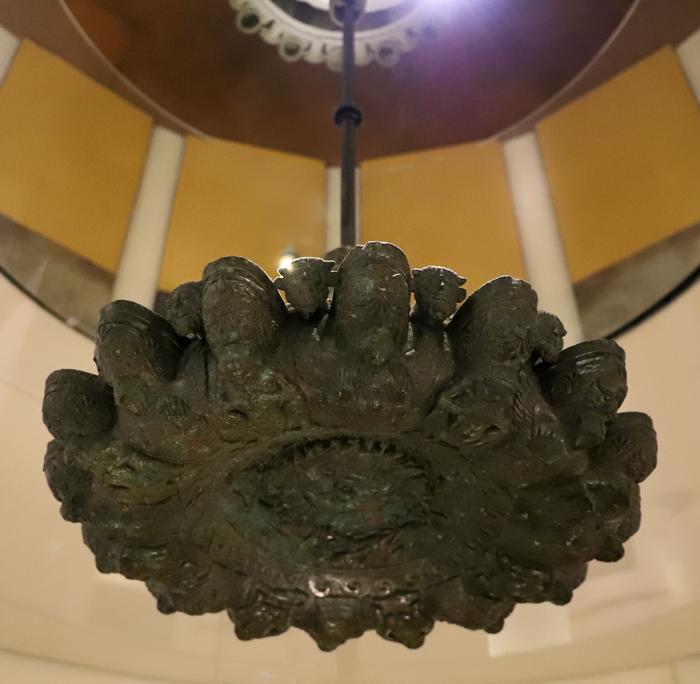 The Etruscan lamp of Cortona