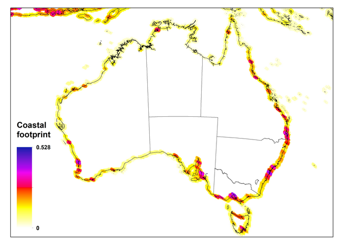 Australian coastline impacts