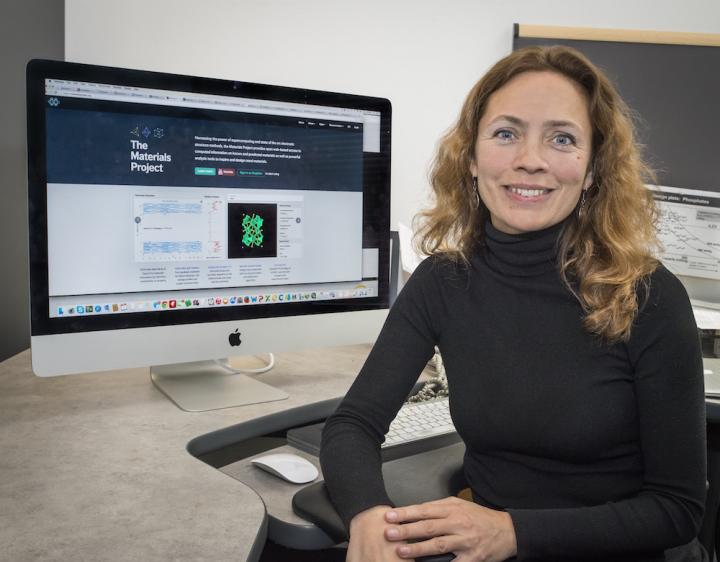  Kristin Persson, DOE/Lawrence Berekley National Laboratory