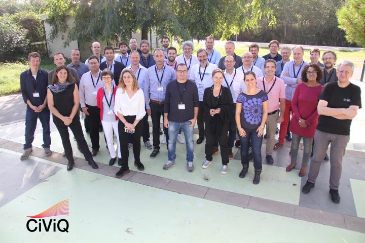 Kick-off Meeting of the CiViQ Project at ICFO