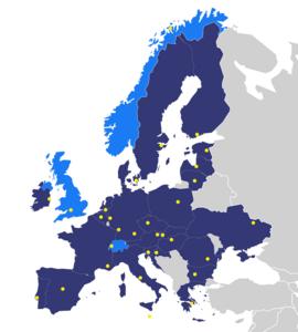 EUROfusion Consortium Map