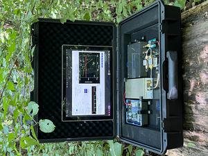 SiPM (solid-state silicon photomultiplier) -enabled portable delayed fluorescence photon counting device