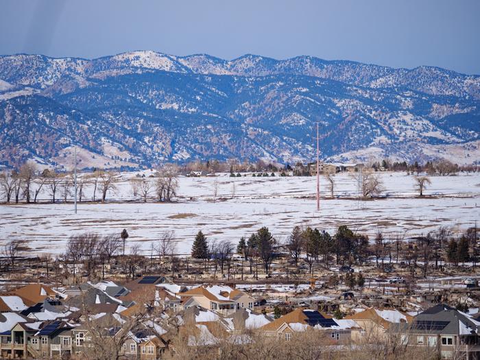 A Boulder County Neighborhood after the fire