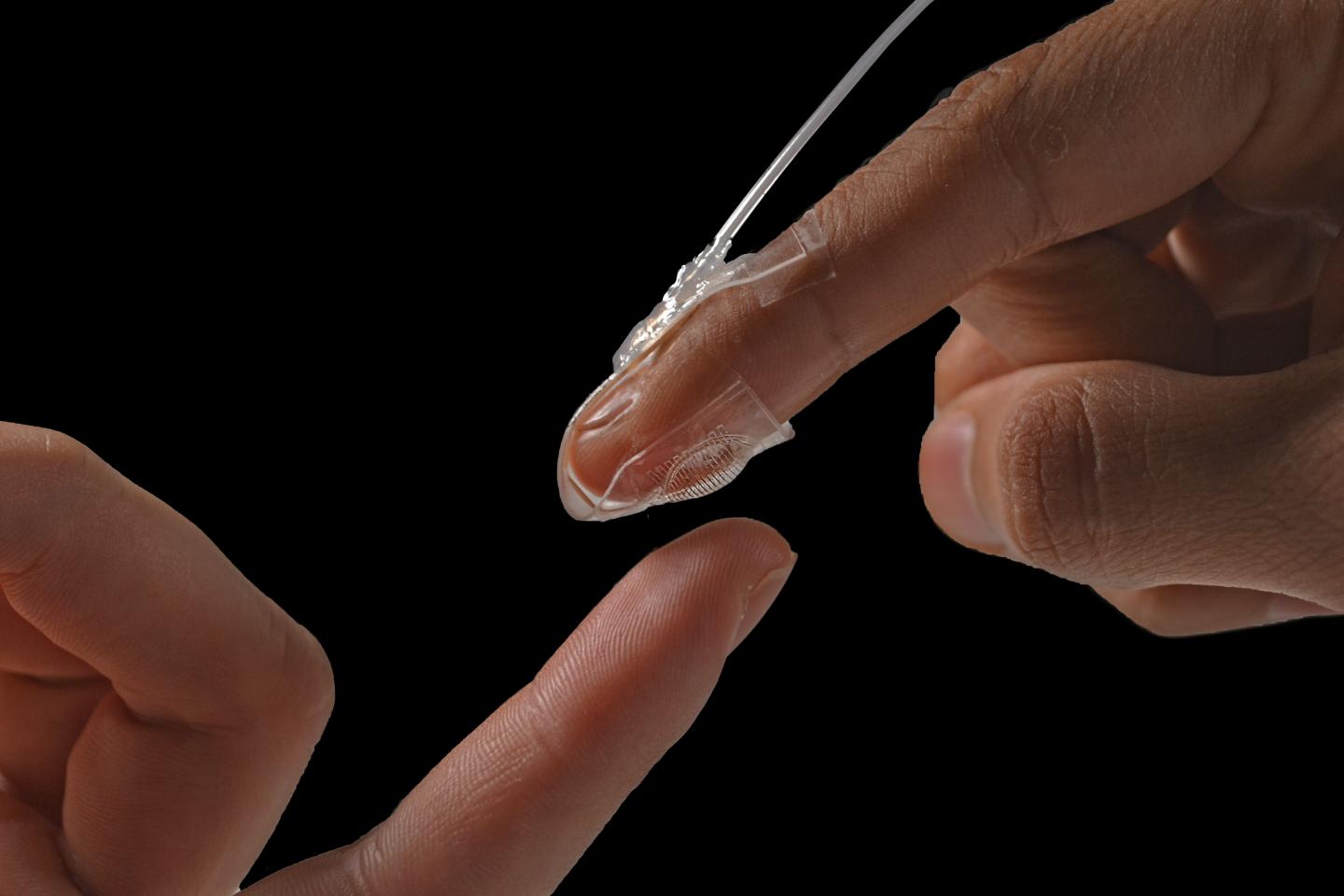 Soft Artificial Skin on Fingers