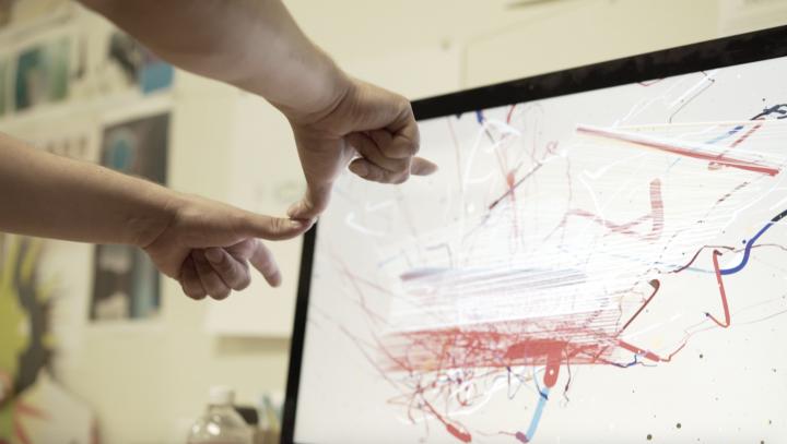 Veteran Participating in Art Therapy 1