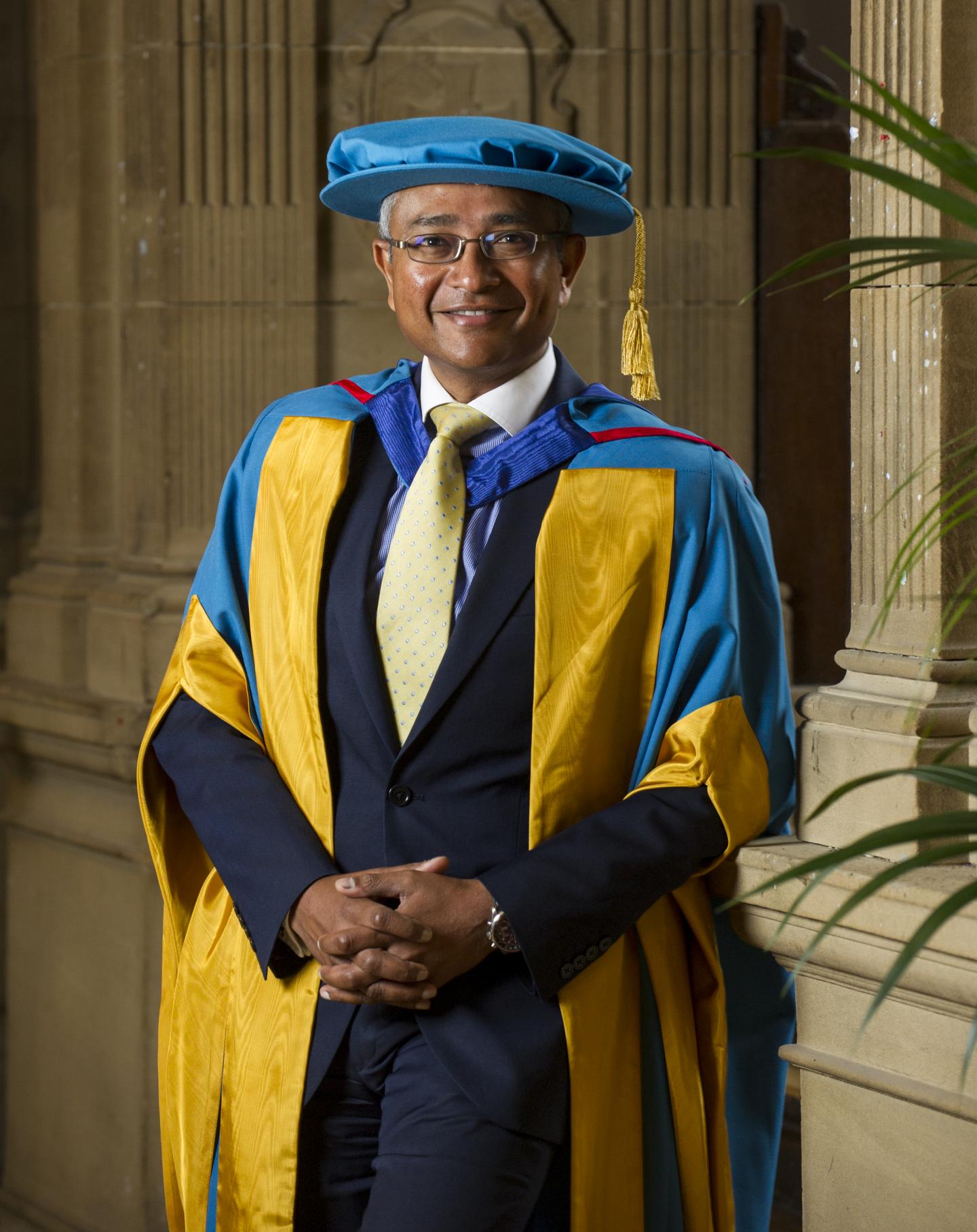 Dr Arnab Basu MBE, Northumbria University