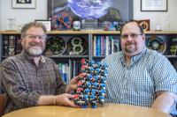 Scientists Ronald Zuckermann and Michael Connolly