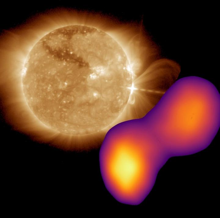 The Sun and a Radio Burst