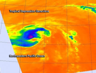 AIRS Image of Genevieve