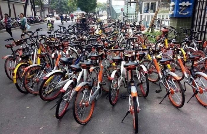 Figure 1a. The bike-sharing system in a chaotic state