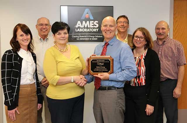 Ames Laboratory's Debra Covey Awarded Mid-Continent FLC Professional of Year Award