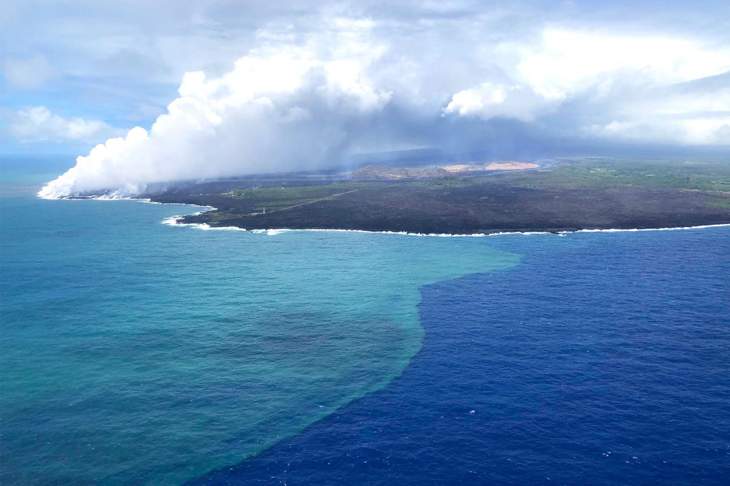 Volcanic Eruption Leads to Unusual Algae Bloom