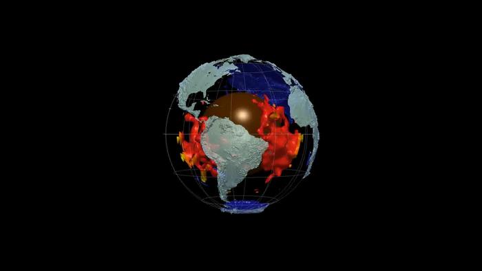 Mysterious giant blobs of material near Earth's core