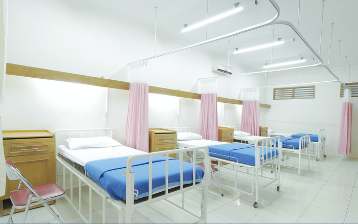 A hospital ward.