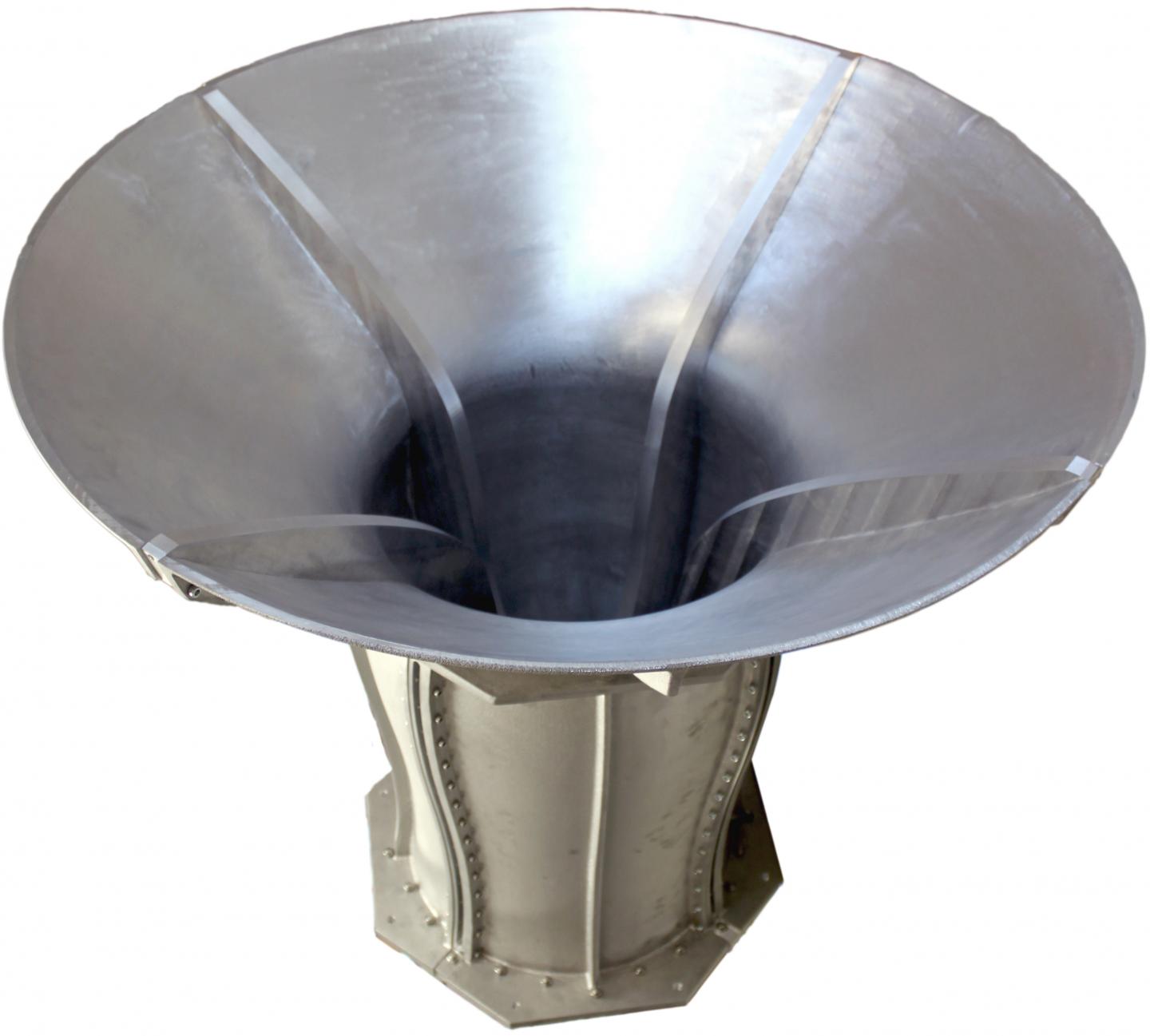 Feed Horn for SKA Band 1 in the Lab