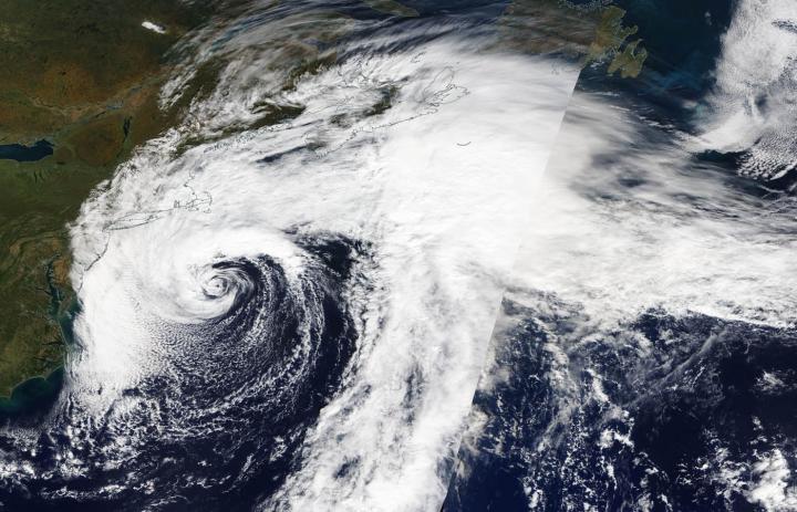 Satellite Image of Melissa