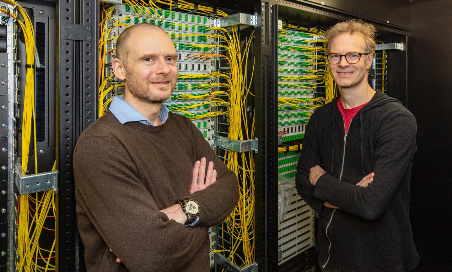 Prof. Dr Alexander Schönhuth and Prof. Dr Jens Stoye