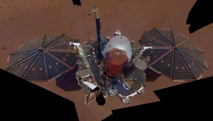 InSight’s First Selfie