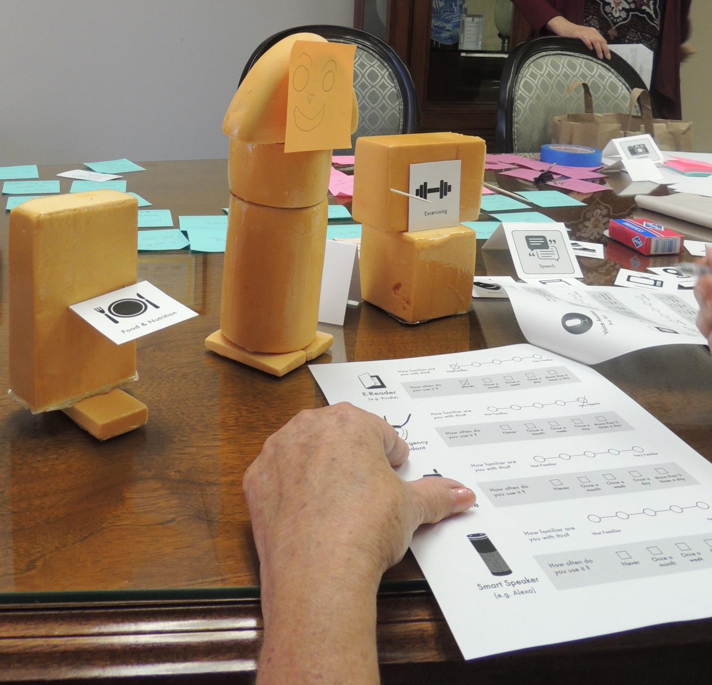 Caregiver Hand and Robot Design Materials