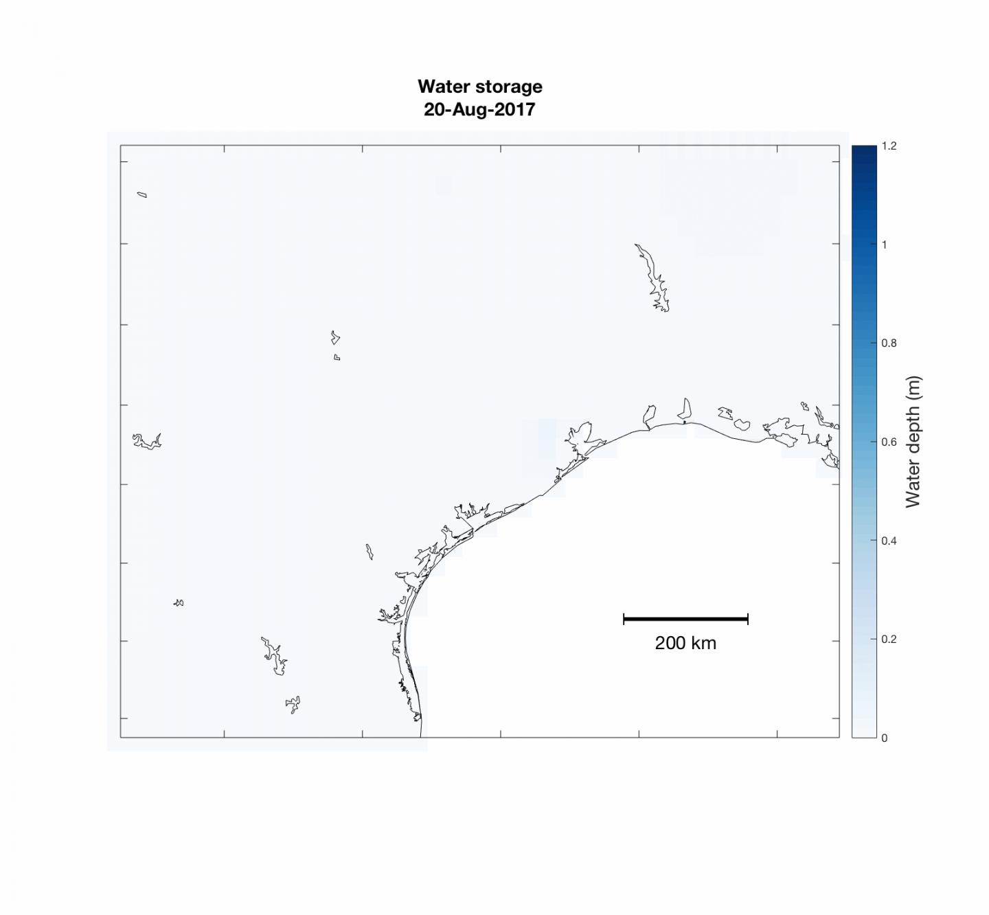 Hurricane Harvey Case Study: GPS Can Effectively Monitor Water Storage on Land After Extreme Event (2 of 4)