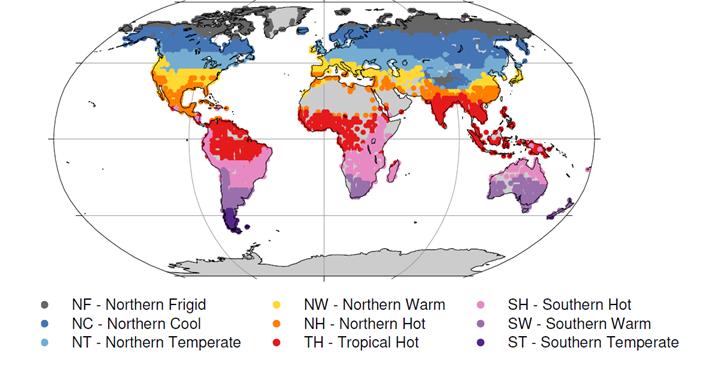 Thermal Regions Classification System